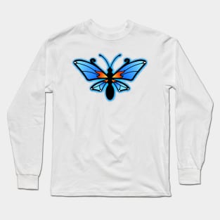 Fire Butterfly Long Sleeve T-Shirt